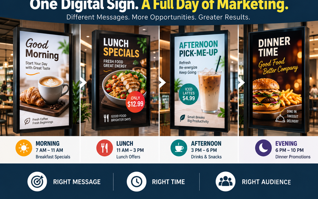 Why Businesses Should Invest in Digital Signs: 10 Benefits for Mississauga Companies