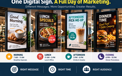Why Businesses Should Invest in Digital Signs: 10 Benefits for Mississauga Companies