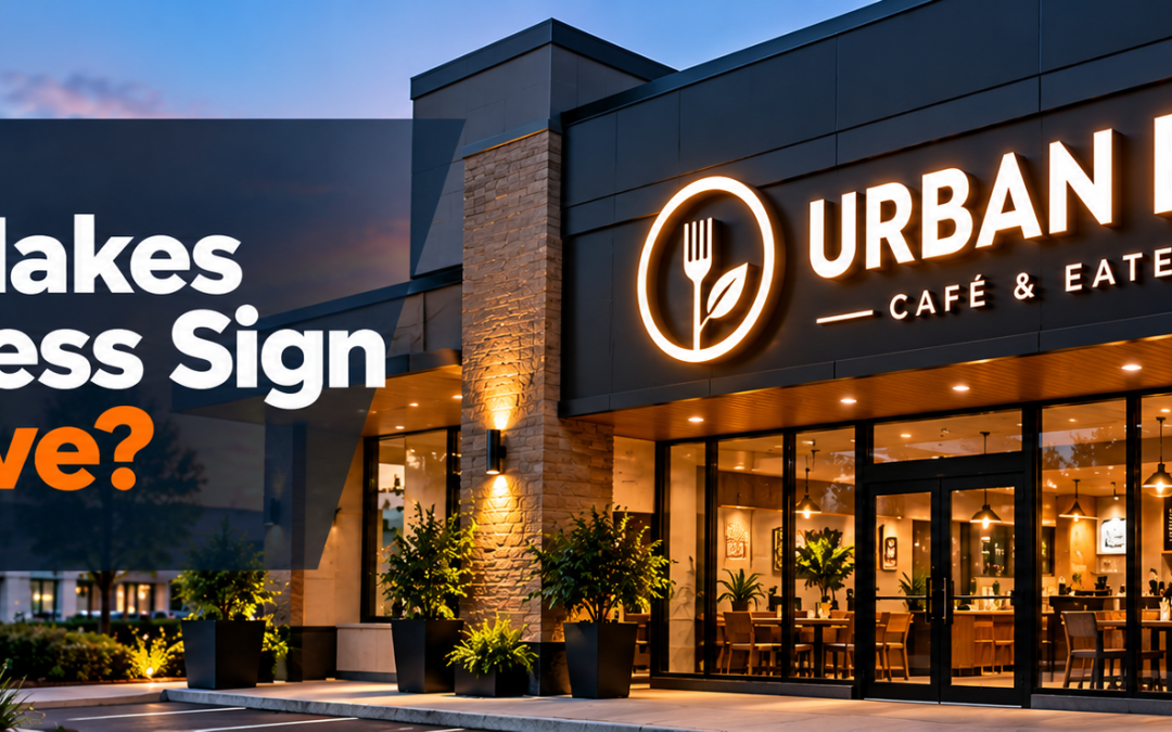 What Makes a Business Sign Effective?