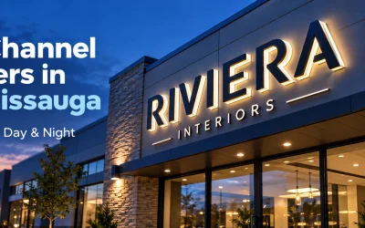 3D Channel Letters in Mississauga: Make Your Business Stand Out Day and Night