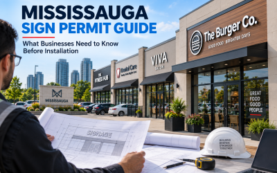 Mississauga Sign Permit Guide: What Businesses Need to Know Before Installing a Sign