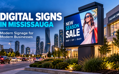 Digital Signs in Mississauga: Modern Signage Solutions for Businesses