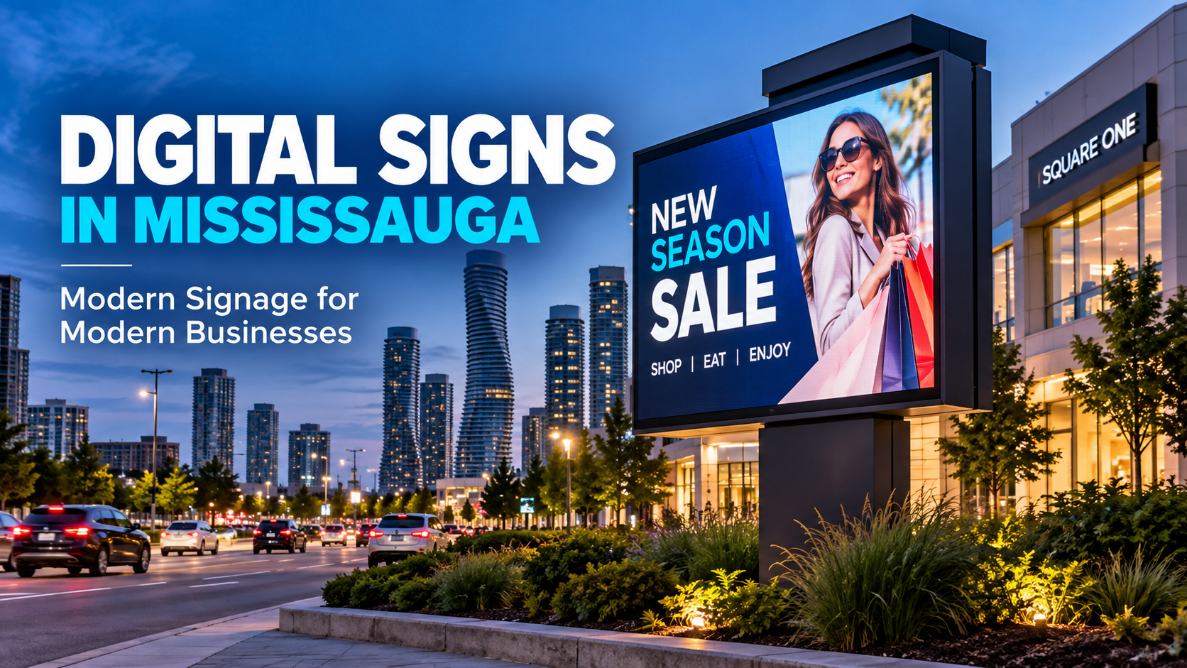 Digital Signs in Mississauga Digital Signs in Mississauga | LED & Digital Signage