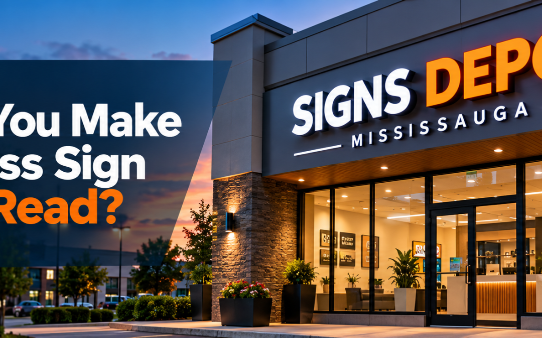 How Do You Make a Business Sign Easy to Read?