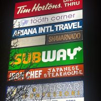 pylon signs