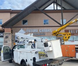 signs installation