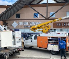 signs installation